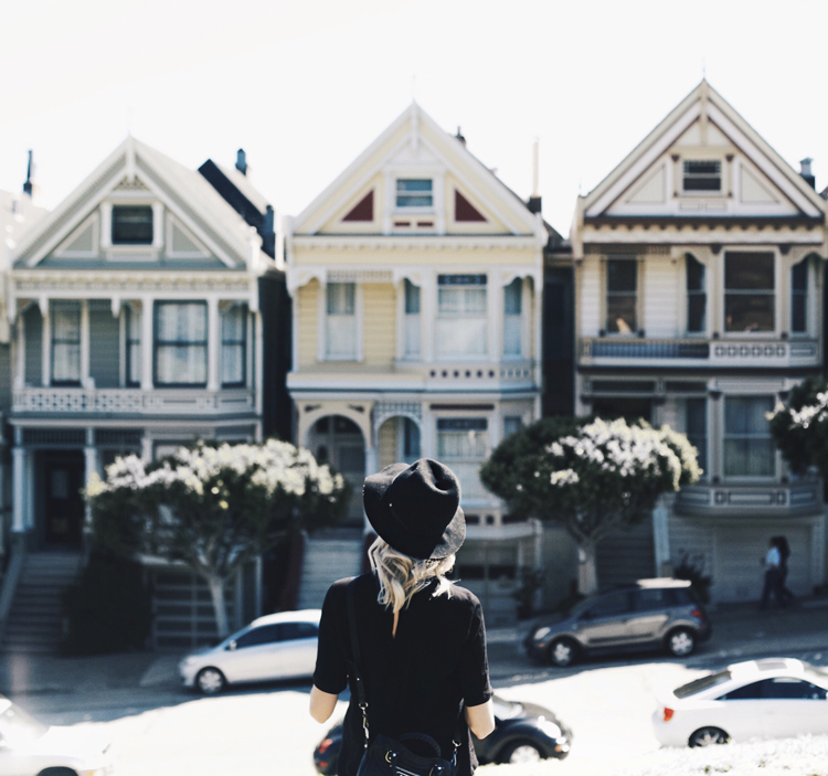 San Francisco Travel Diary - Painted Ladies